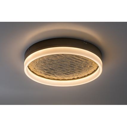 Rabalux - LED Stmívatelné stropní svítidlo LED/24W/230V 3000-6500K pr. 40 cm béžová + dálkové ovládání