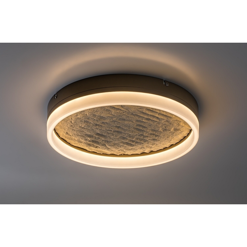 Rabalux - LED Stmívatelné stropní svítidlo LED/24W/230V 3000-6500K pr. 40 cm béžová + dálkové ovládání