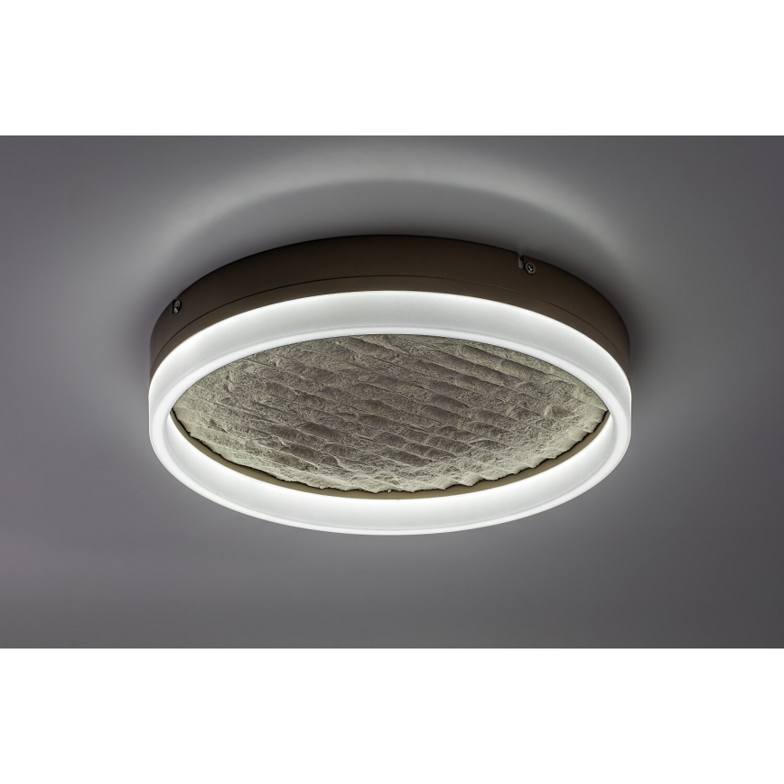 Rabalux - LED Stmívatelné stropní svítidlo LED/24W/230V 3000-6500K pr. 40 cm béžová + dálkové ovládání