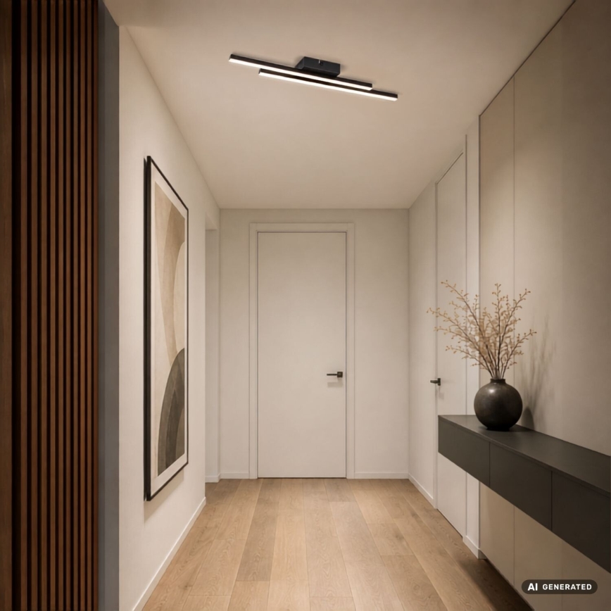 Rabalux - LED Stropní svítidlo LED/12W/230V 3000K černá