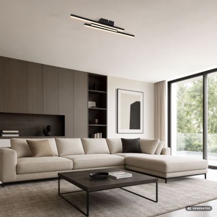 Rabalux - LED Stropní svítidlo LED/18W/230V 3000K černá