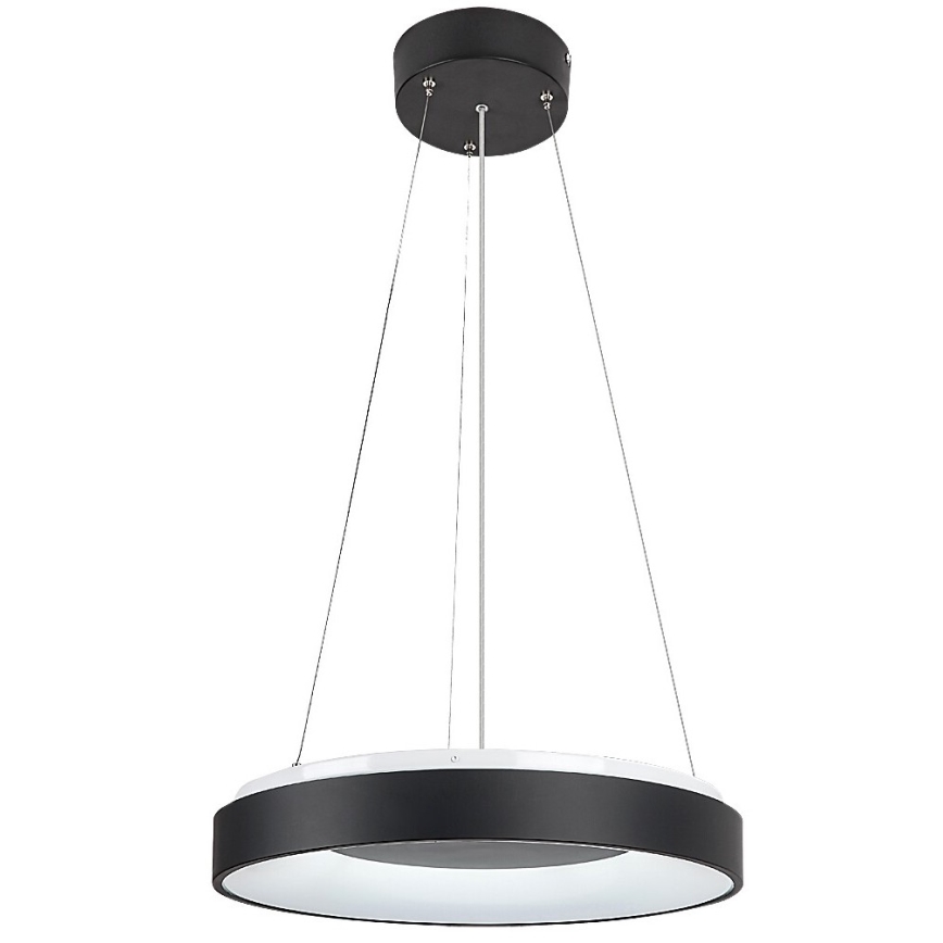 Rabalux - LED Stmívatelný lustr na lanku LED/38W/230V 3000-6500K černá + dálkové ovládání
