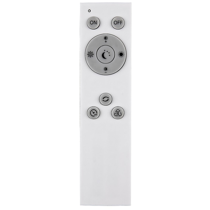 Rabalux - LED Stmívatelný lustr na lanku LED/38W/230V 3000-6500K černá + dálkové ovládání