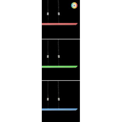 Rabalux - LED RGB Stmívatelný lustr na lanku LED/24W/230V + dálkové ovládání