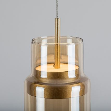 Rabalux - LED Lustr na lanku LED/10W/230V 3000K zlatá
