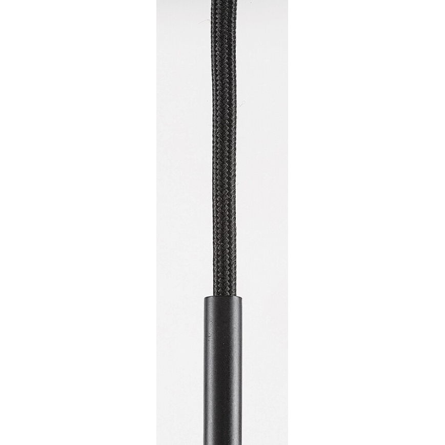 Rabalux - Lustr na lanku 1xE27/40W/230V čirá/černá