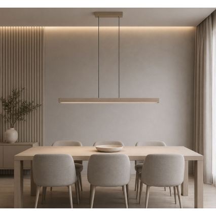 Rabalux - LED Lustr na lanku LED/19W/230V 4000K béžová
