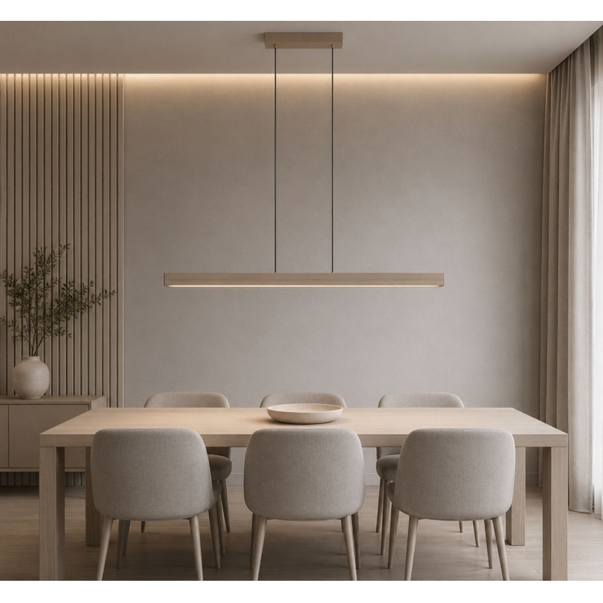 Rabalux - LED Lustr na lanku LED/19W/230V 4000K béžová