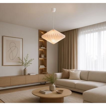 Rabalux - Stínidlo k lustru max. 40W pr. 40 cm bílá