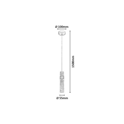 Rabalux - LED Lustr na lanku LED/8W/230V 3000K