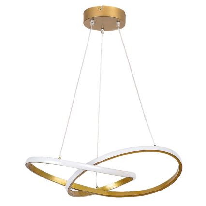 Rabalux - LED Lustr na lanku LED/36W/230V 3000K zlatá