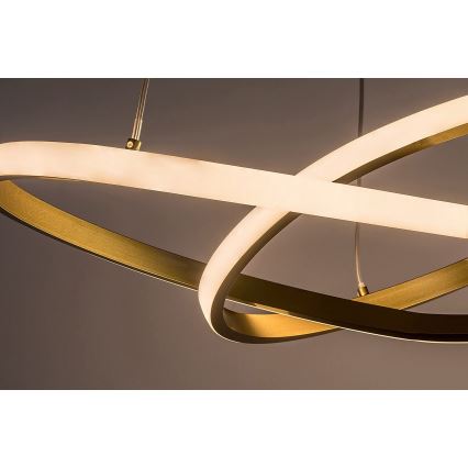 Rabalux - LED Lustr na lanku LED/36W/230V 3000K zlatá