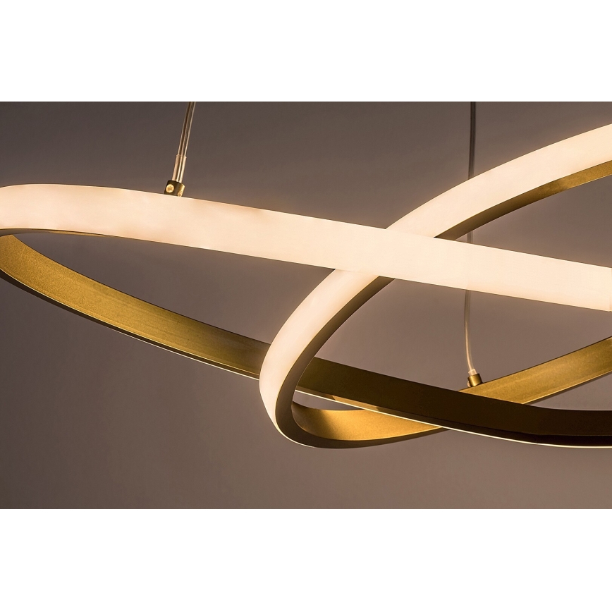 Rabalux - LED Lustr na lanku LED/36W/230V 3000K zlatá