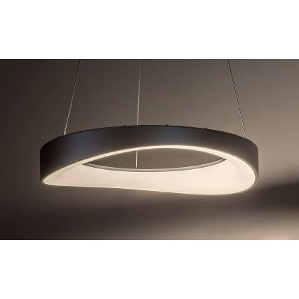 Rabalux - LED Lustr na lanku LED/56W/230V 3000K stříbrná