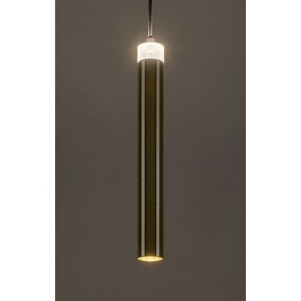 Rabalux - LED Lustr na lanku LED/10W/230V 4000K černá/zlatá