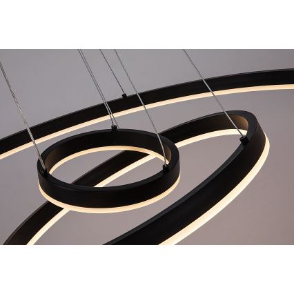 Rabalux - LED Stmívatelný lustr na lanku LED/100W/230V 3000-6500K + dálkové ovládání