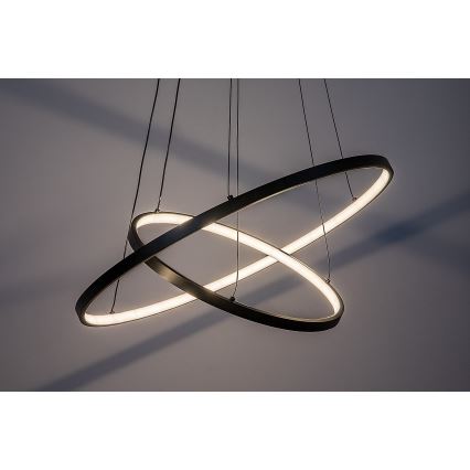 Rabalux - LED Stmívatelný lustr na lanku LED/75W/230V 3000-6500K + dálkové ovládání