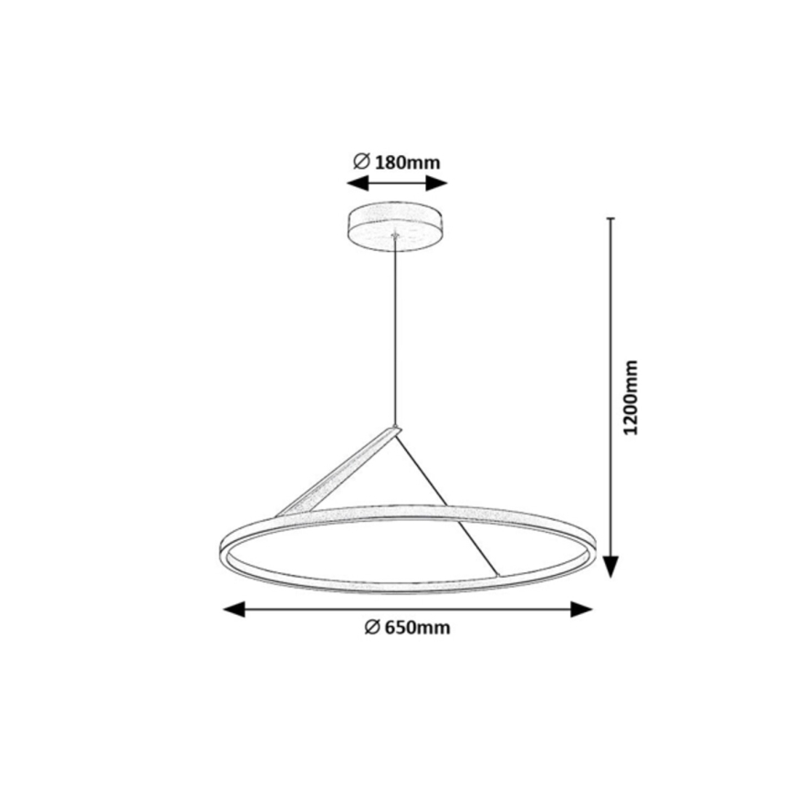 Rabalux - LED Lustr na lanku LED/40W/230V 3000K
