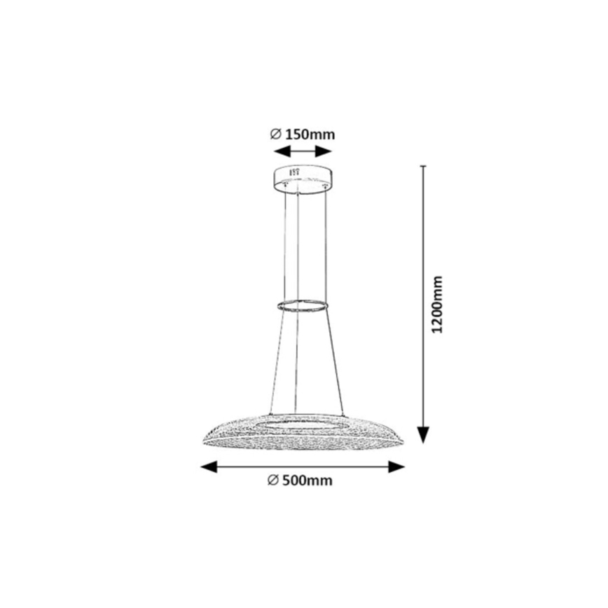 Rabalux - LED Lustr na lanku LED/24W/230V 3000K