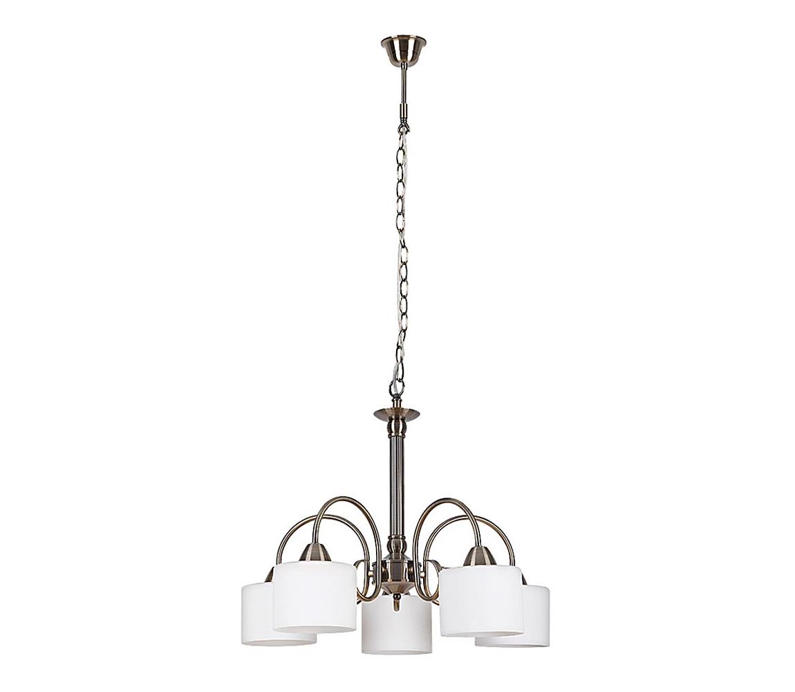 Rabalux Rabalux 7276 - Lustr EDITH 5xE27/60W/230V bronzová RL7276
