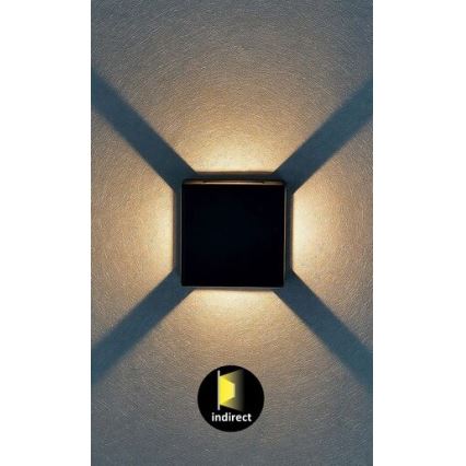 Rabalux - LED Venkovní nástěnné svítidlo LED/6W/230V IP54 černá