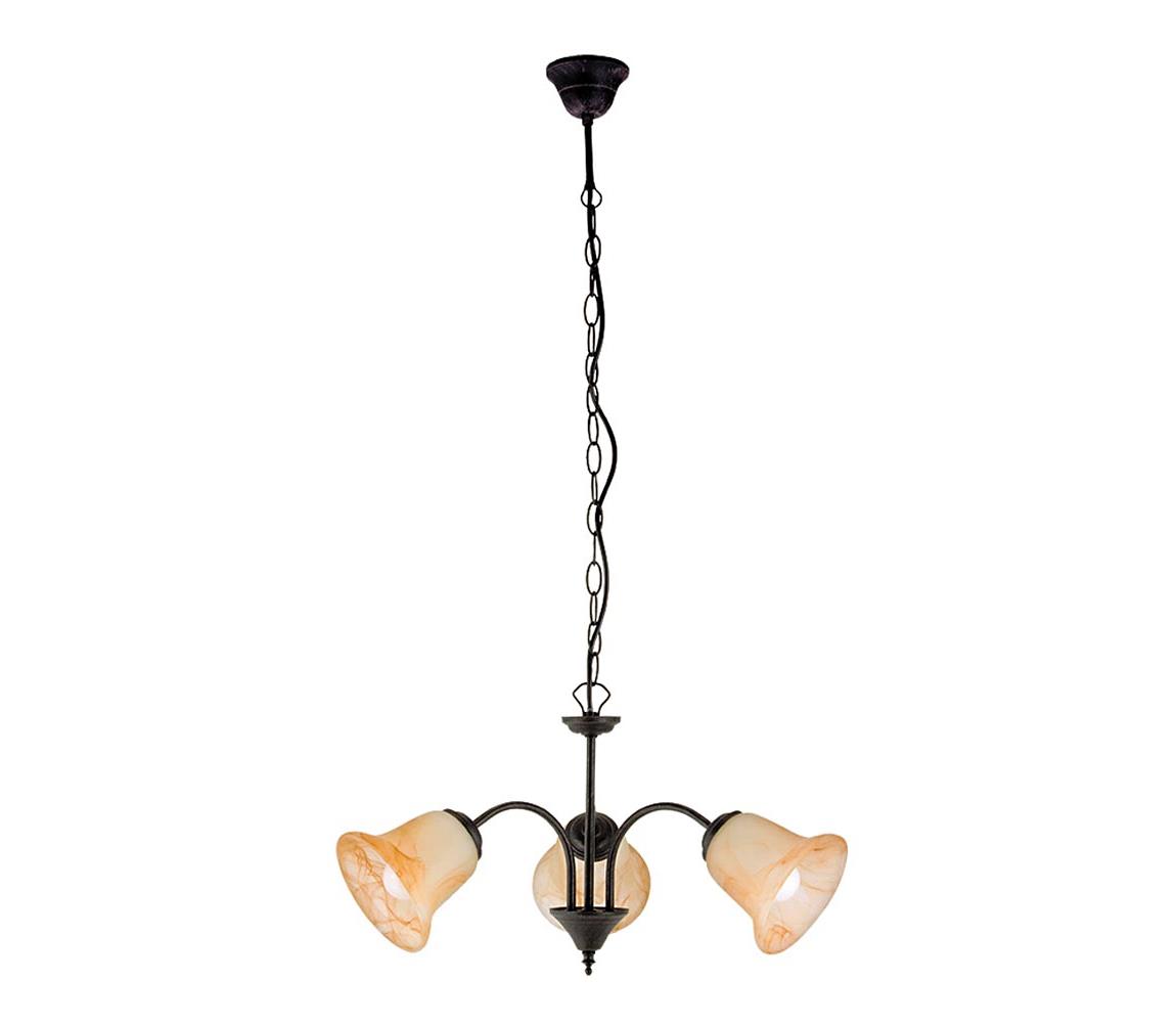 Rabalux Rabalux 7367 - Lustr na řetězu COLETTE 3xE14/40W/230V RL7367