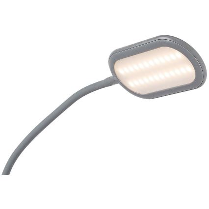 Rabalux - LED Stmívatelná dotyková stojací lampa LED/10W/230V 3000-6000K šedá