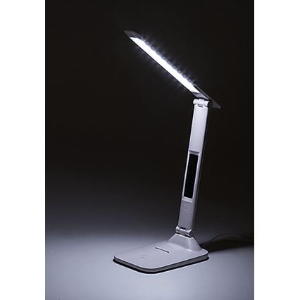 Rabalux - LED Stmívatelná stolní lampa s displejem LED/5W/5V 2600mAh 3000-6000K