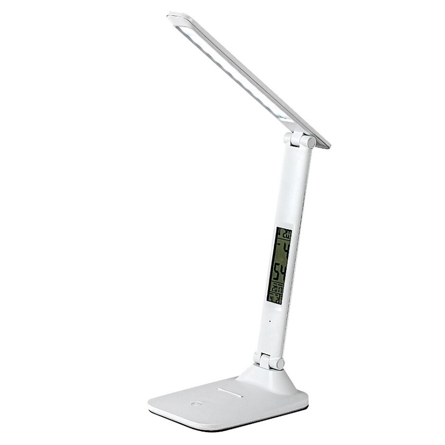 Rabalux - LED Stmívatelná stolní lampa s displejem LED/5W/5V 2600mAh 3000-6000K