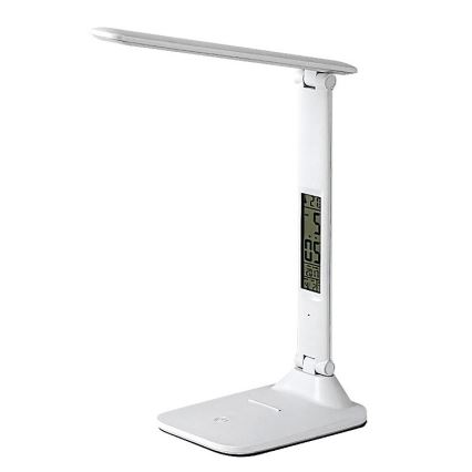 Rabalux - LED Stmívatelná stolní lampa s displejem LED/5W/5V 2600mAh 3000-6000K