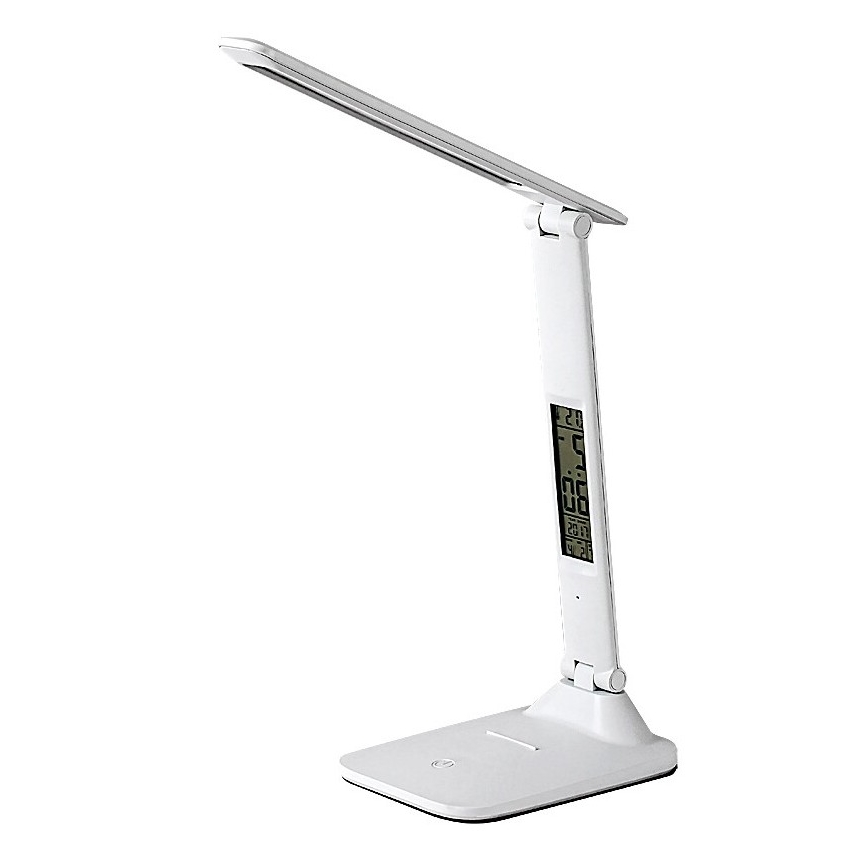 Rabalux - LED Stmívatelná stolní lampa s displejem LED/5W/5V 2600mAh 3000-6000K