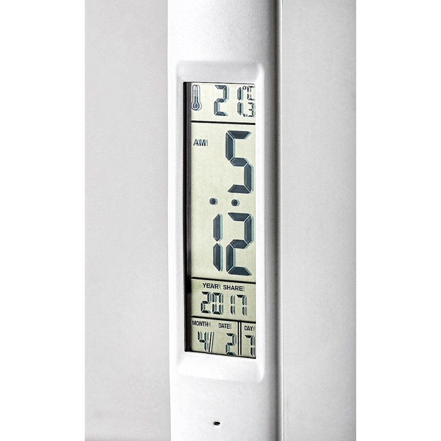 Rabalux - LED Stmívatelná stolní lampa s displejem LED/5W/5V 2600mAh 3000-6000K