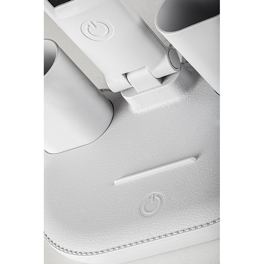 Rabalux - LED Stmívatelná stolní lampa s ventilátorem LED/7W/5V 3000/4000/6500K