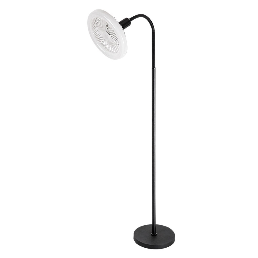 Rabalux - LED Stmívatelná stojací lampa s ventilátorem pr. 30 cm 1xE27/16W/230V 3000-6500K + dálkové ovládání