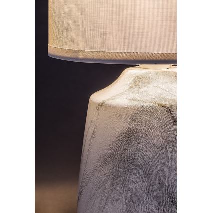 Rabalux - Stolní lampa 1xE14/40W/230V bílá/dekor mramoru