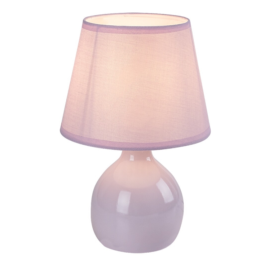 Rabalux - Stolní lampa 1xE14/40W/230V růžová