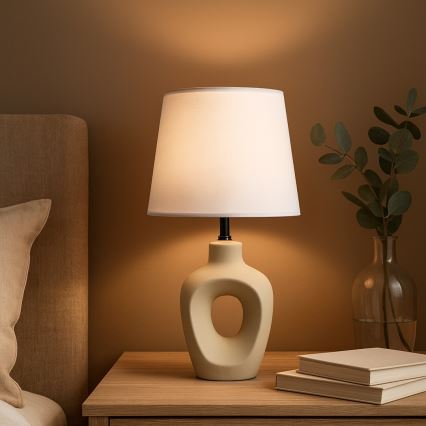 Rabalux - Stolní lampa 1xE14/25W/230V béžová