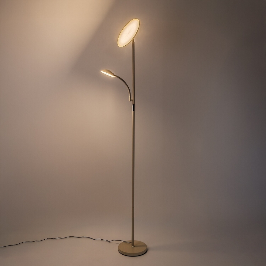 Rabalux - LED Stmívatelná stojací lampa LED/23W/230V 3000/4200/6500 béžová