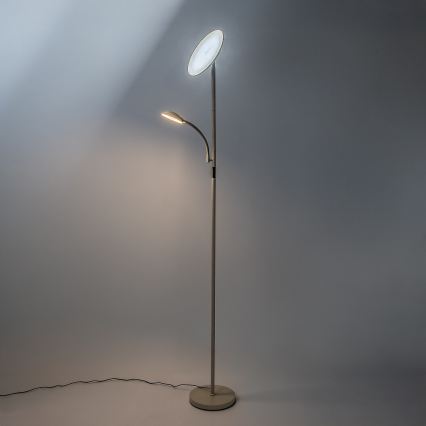 Rabalux - LED Stmívatelná stojací lampa LED/23W/230V 3000/4200/6500 béžová
