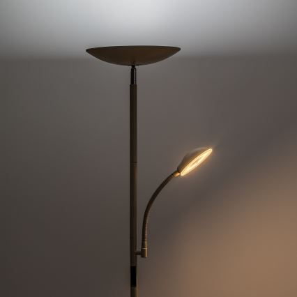 Rabalux - LED Stmívatelná stojací lampa LED/23W/230V 3000/4200/6500 béžová