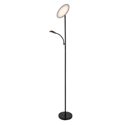 Rabalux - LED Stmívatelná stojací lampa LED/23W/230V 3000/4200/6500 černá