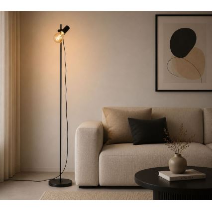 Rabalux - Stojací lampa 1xE27/60W/230V černá