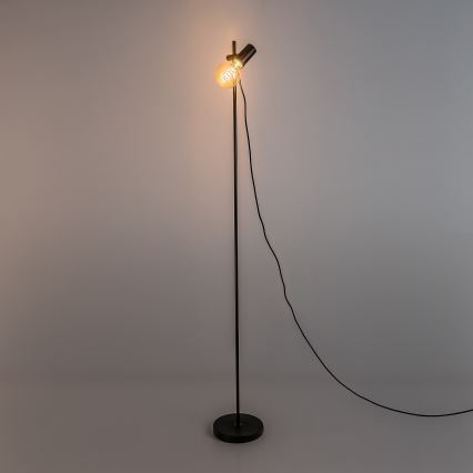 Rabalux - Stojací lampa 1xE27/60W/230V černá