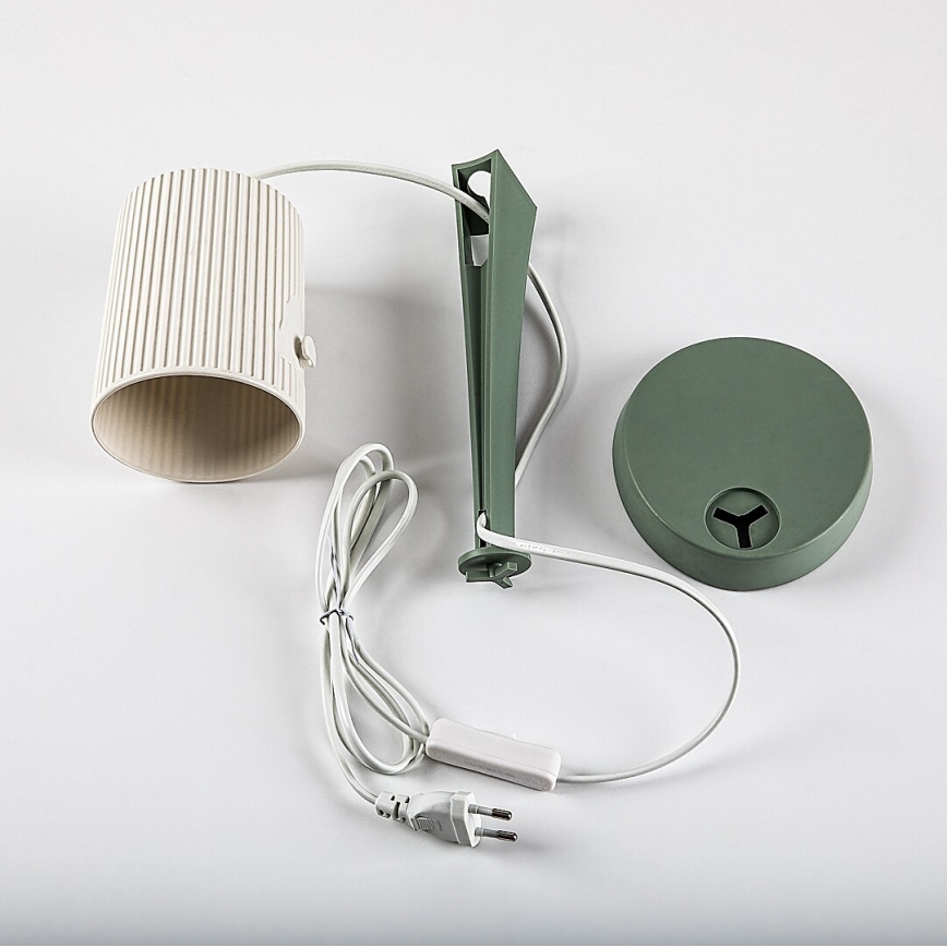 Rabalux - Stolní lampa 1xE14/11W/230V zelená