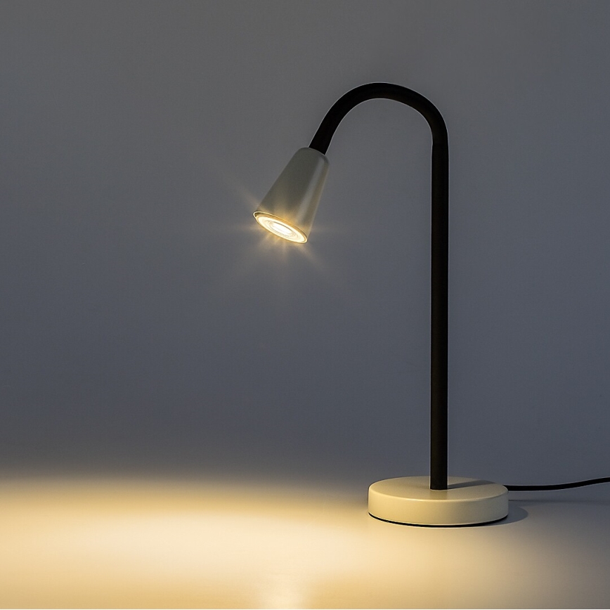 Rabalux - Stolní lampa 1xGU10/7W/230V krémová