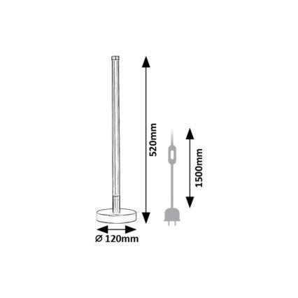 Rabalux - LED Stolní lampa LED/8W/230V 3000K