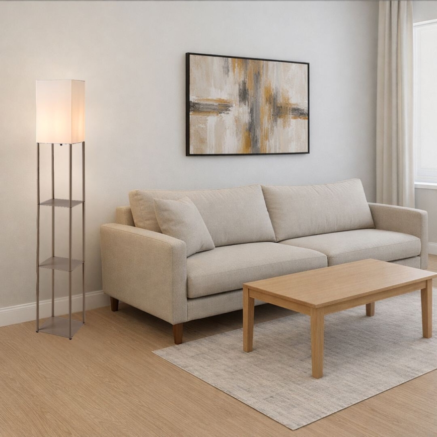 Rabalux - Stojací lampa s poličkami 1xE27/40W/230V béžová