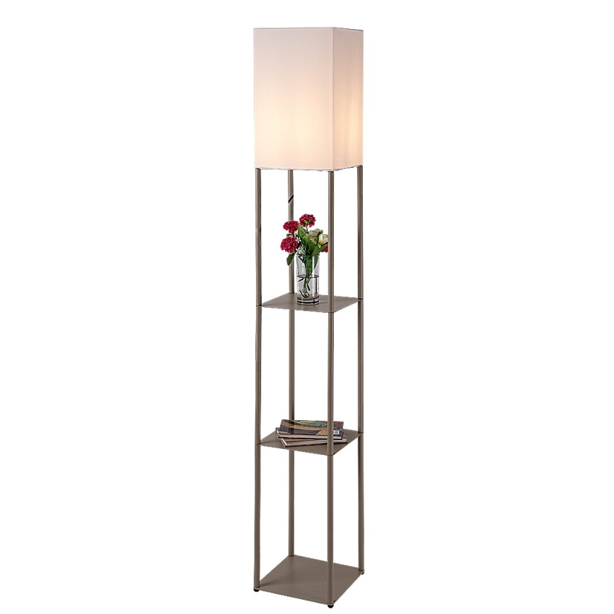 Rabalux - Stojací lampa s poličkami 1xE27/40W/230V béžová