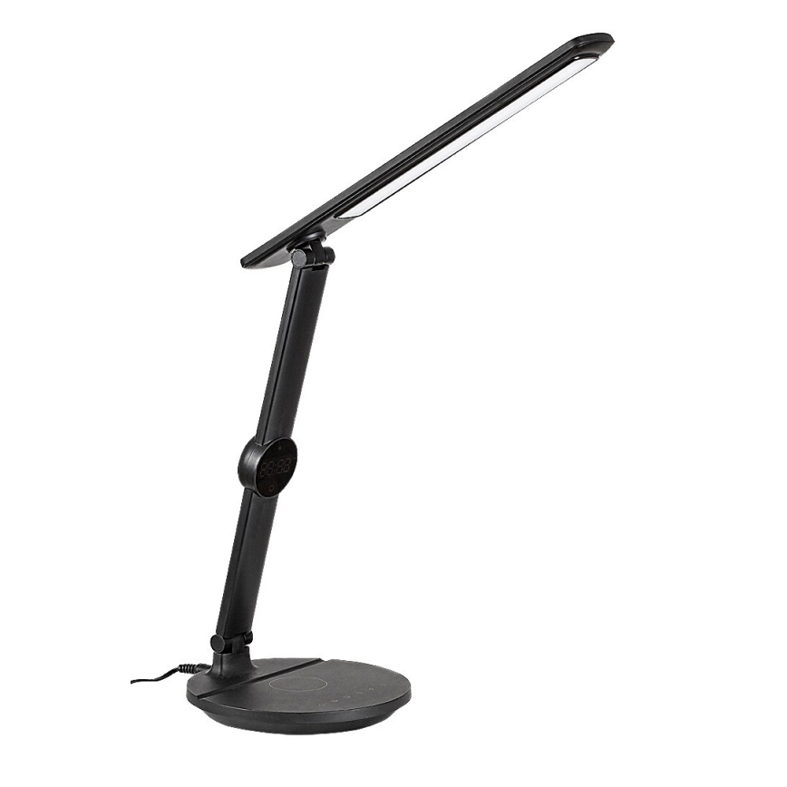 Rabalux - LED Stmívatelná dotyková stolní lampa s displejem LED/9W/230V 3000/4000/6500K