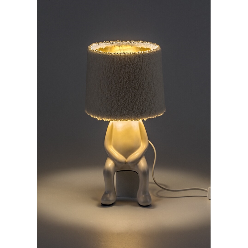 Rabalux - Stolní lampa 1xE14/40W/230V bílá